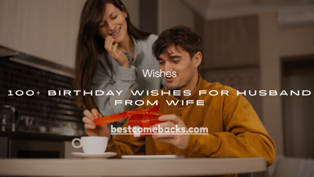 Birthday Wishes for Husband from Wife