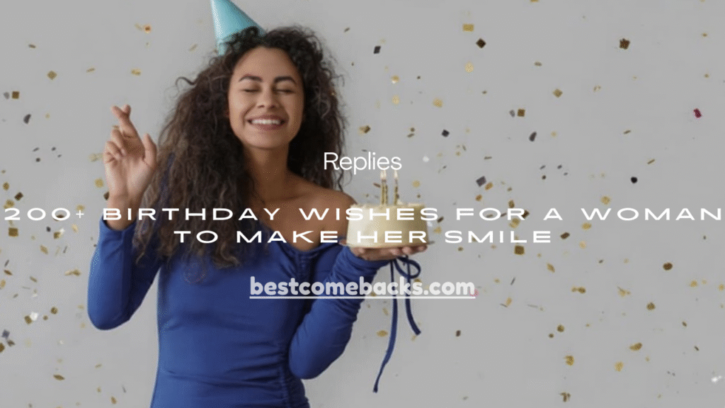 Birthday Wishes for a Woman