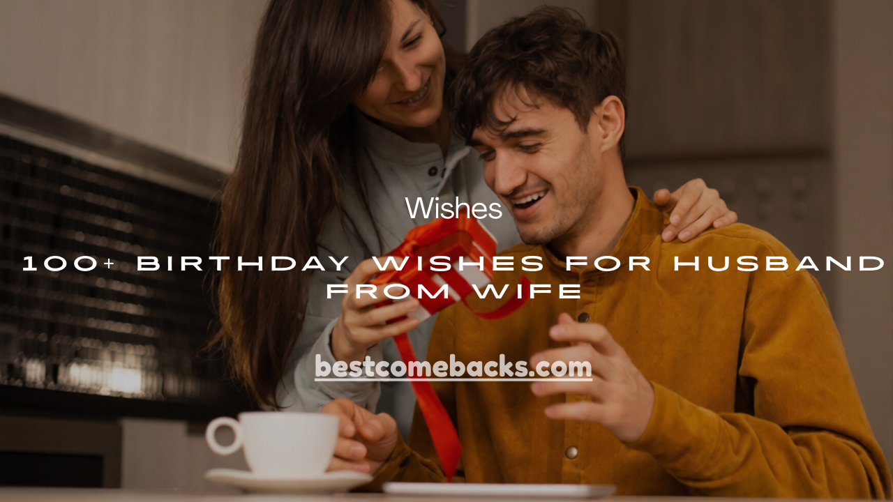 Birthday Wishes for Husband from Wife