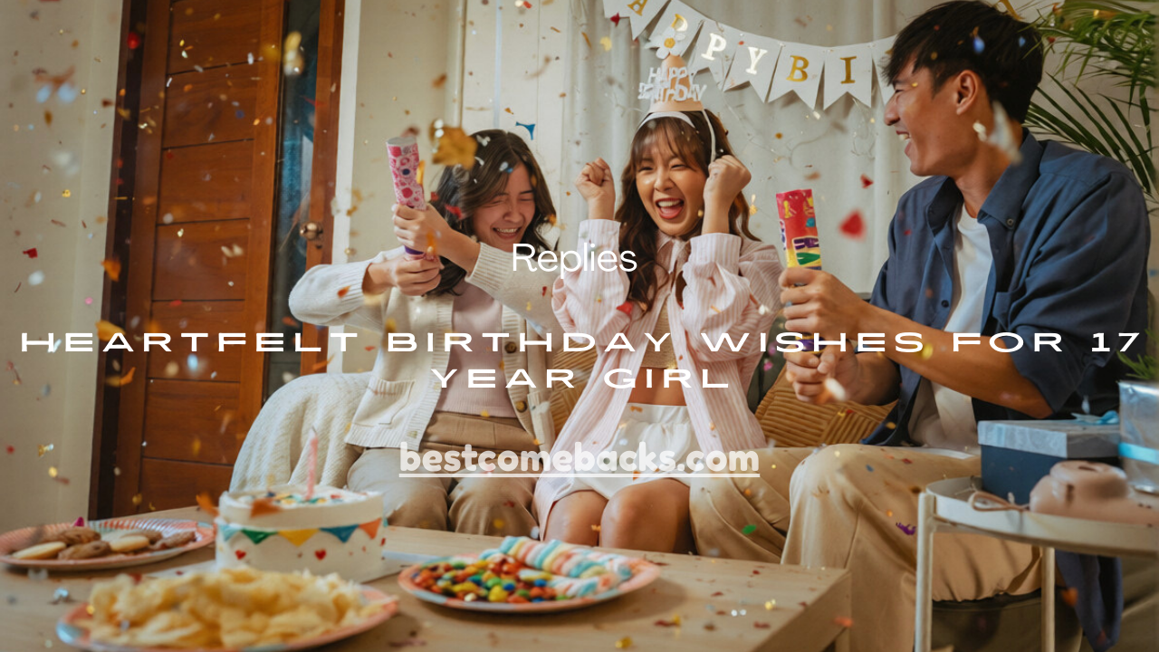 Birthday Wishes for 17 Year Girl