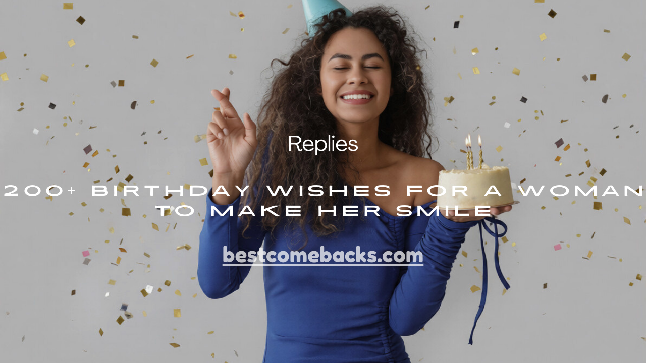 Birthday Wishes for a Woman