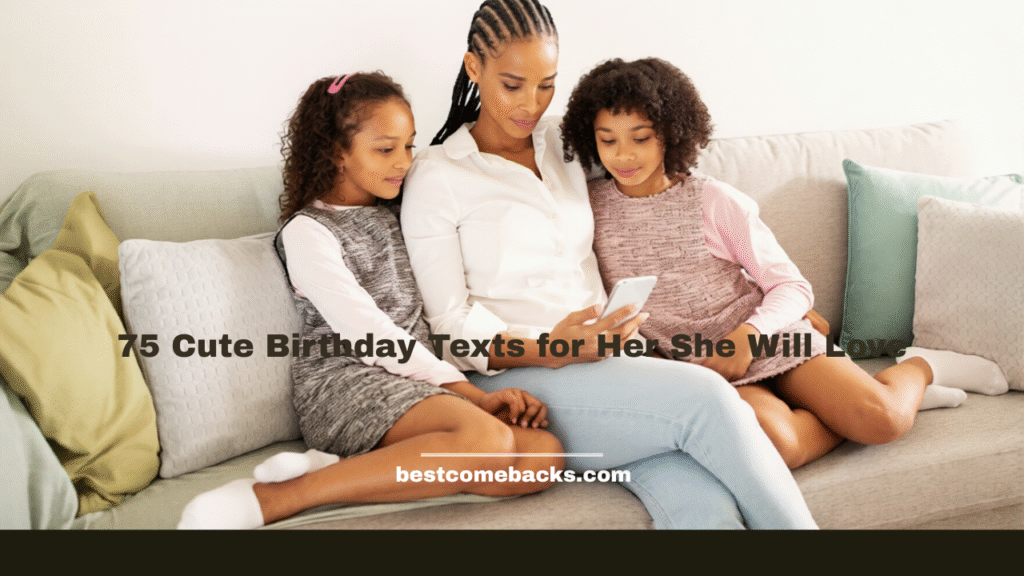  Birthday Texts for Her
