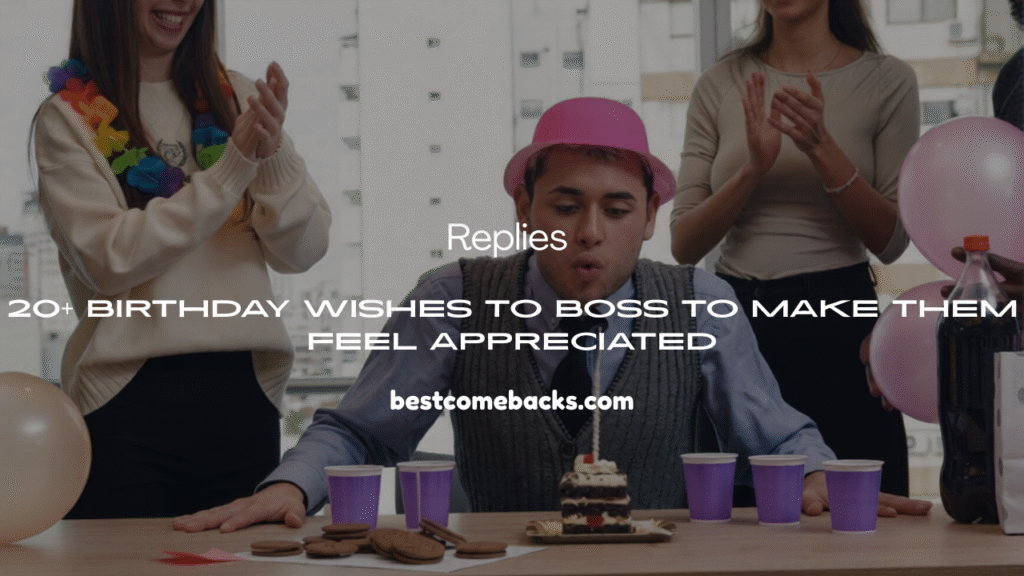 Birthday Wishes to Boss