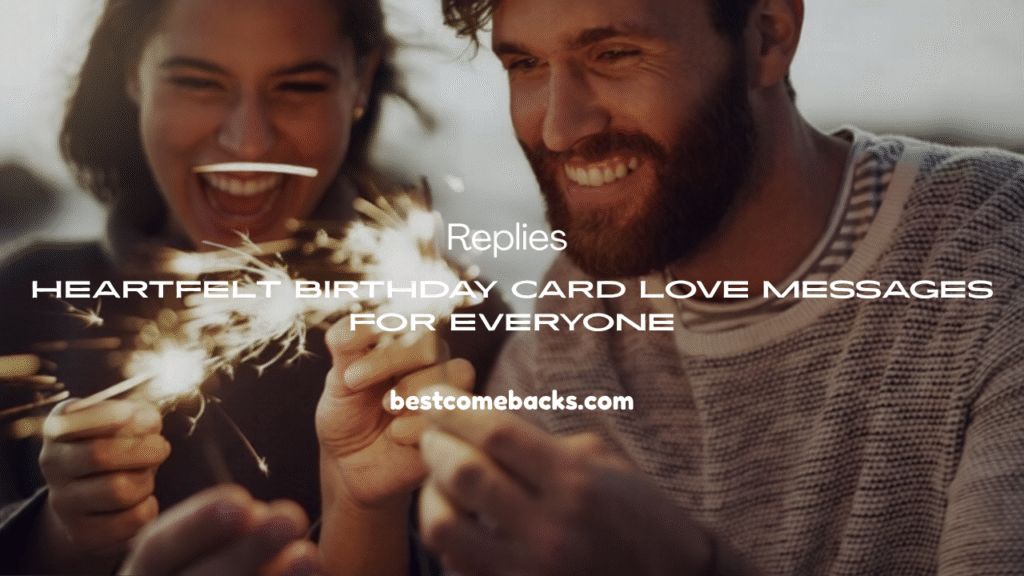 Birthday Card Love Messages