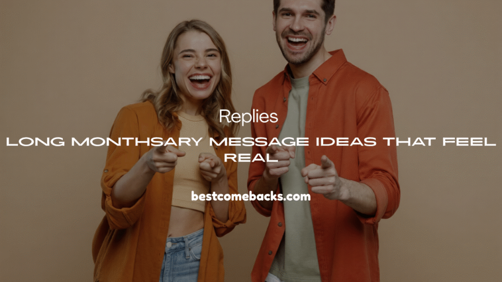Long Monthsary Message Ideas