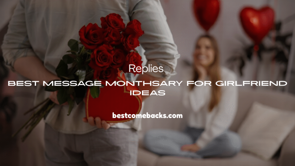 Monthsary for Girlfriend