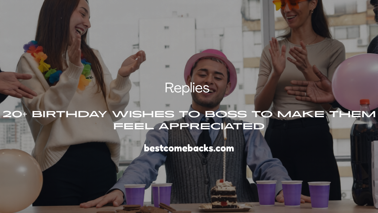 Birthday Wishes to Boss