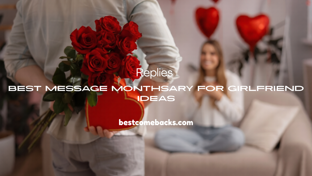 Monthsary for Girlfriend