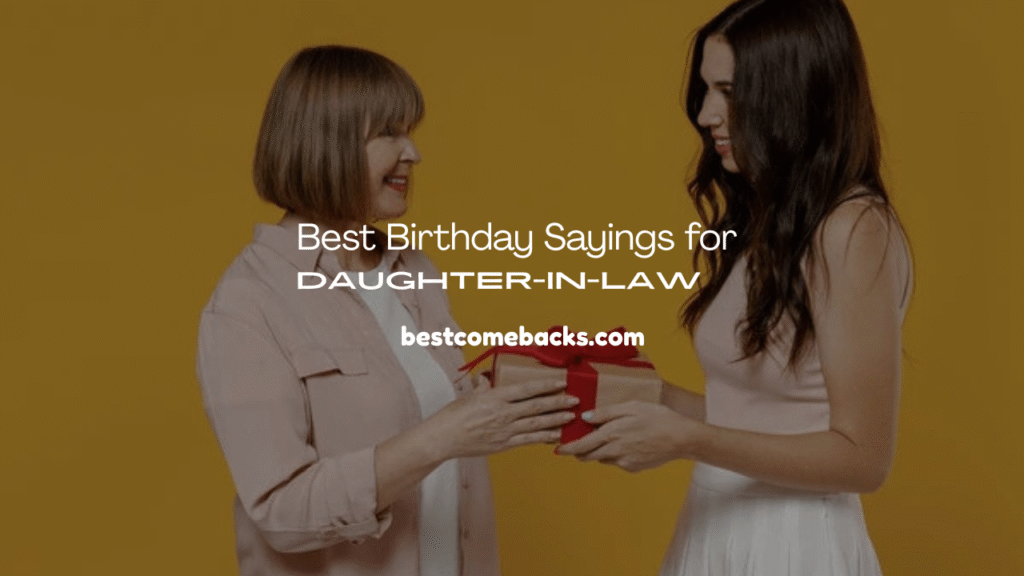 Birthday Sayings