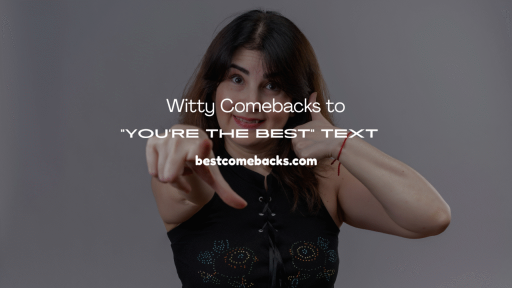 You’re the Best