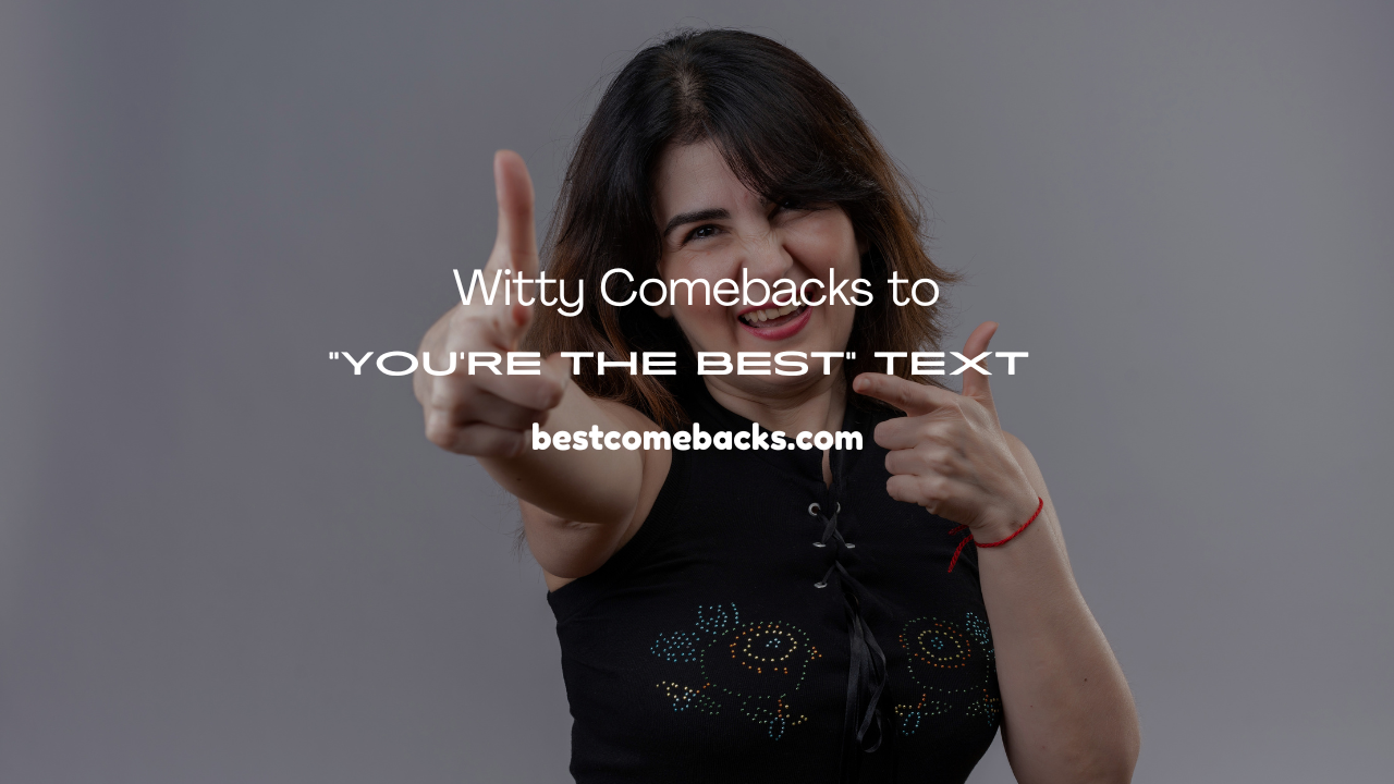 You’re the Best